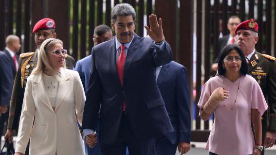 Nicolás Maduro y su círculo cercano