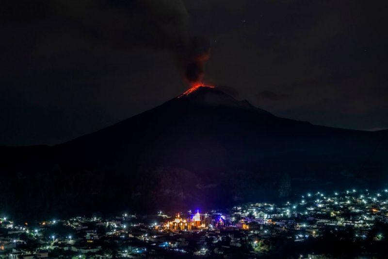 Xalitzintla, aos pés do vulcão Popocatépetl