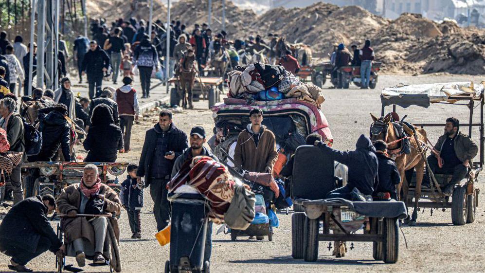 نازحون فلسطينيون في غزة