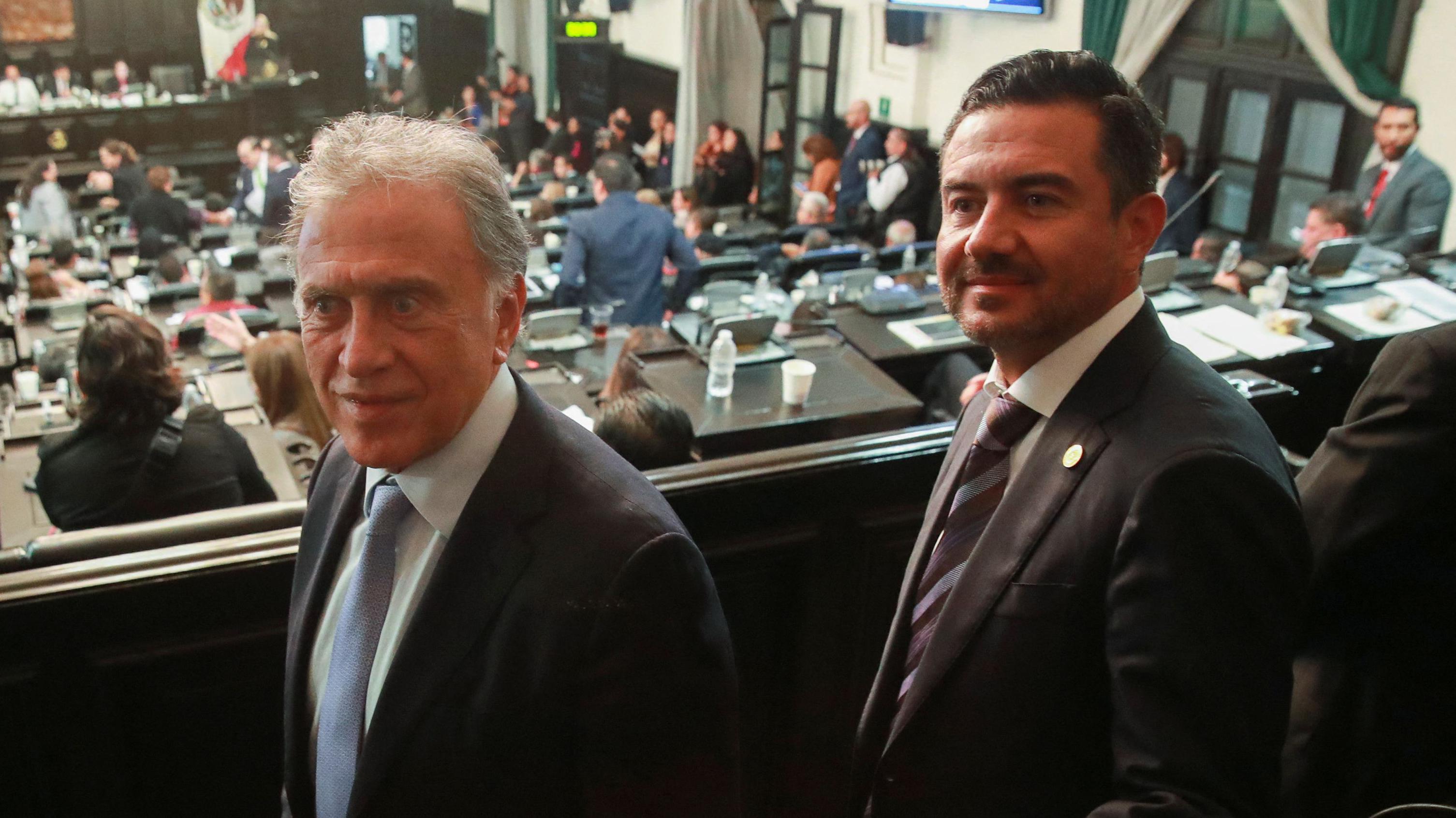 Miguel Ángel Yunes Linares y Miguel Ángel Yunes Márquez