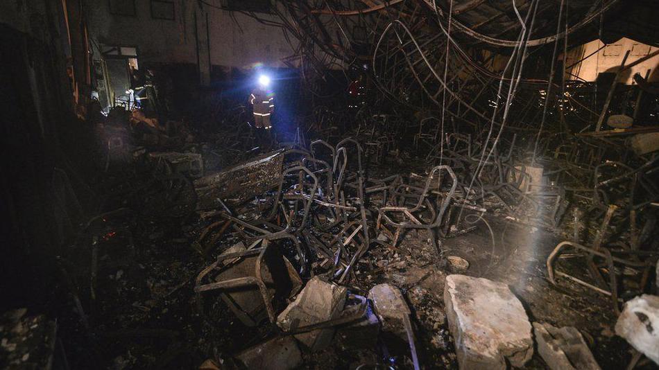 مقتل أكثر من مئة شخص في حريق التهم قاعة أفراح شمالي العراق والرئيس العراقي يدعو لفتح تحقيق عاجل