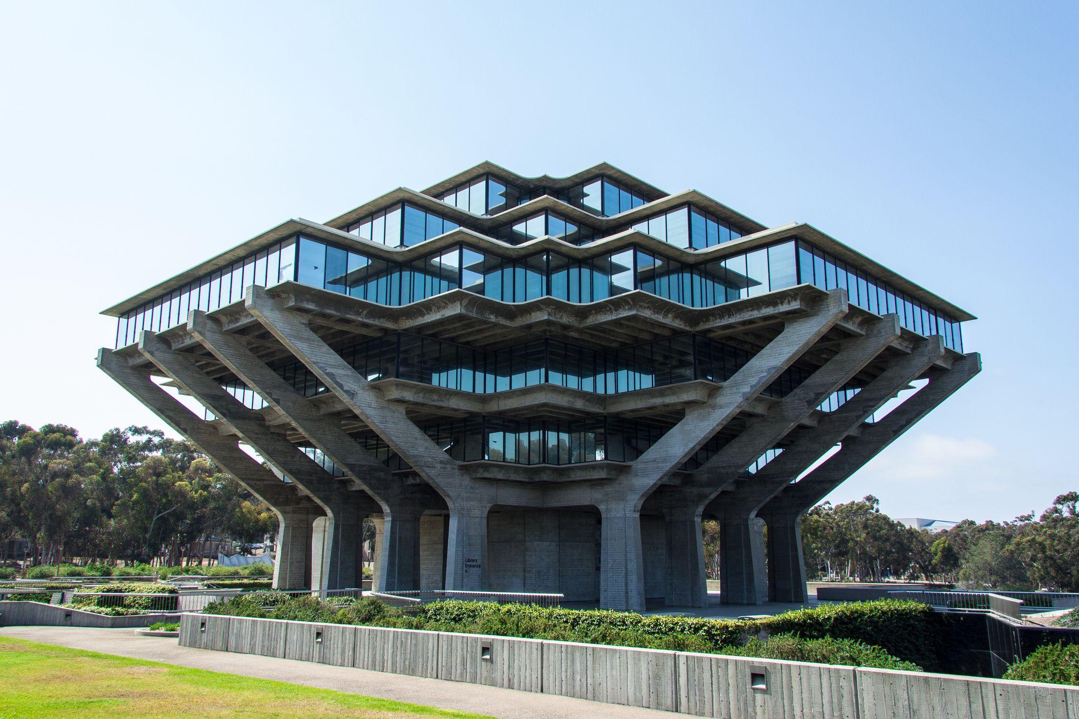 Biblioteca Geisel, en el campus de la Universidad de California en San Diego.