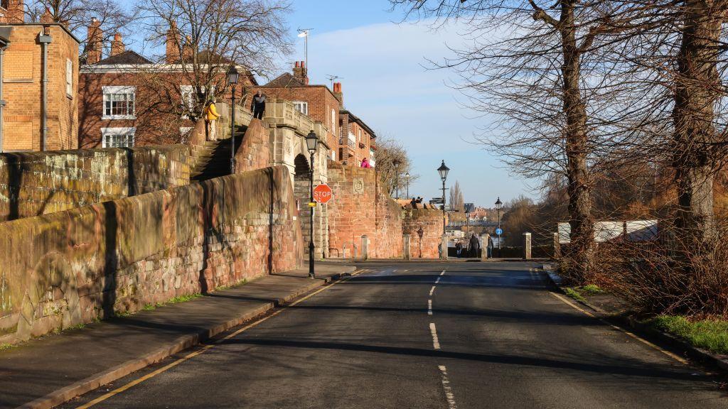 Muros romanos en Chester
