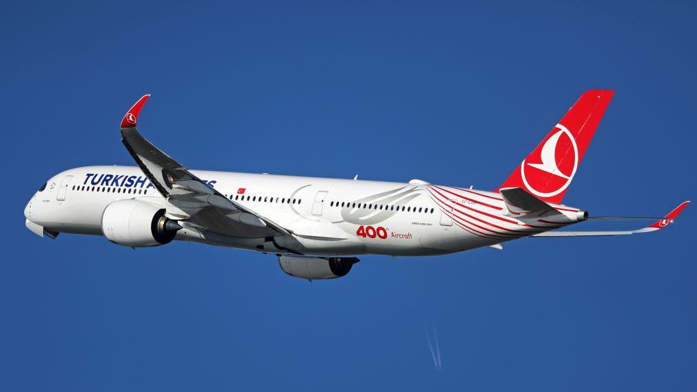 Un avión de Turkish Airlines