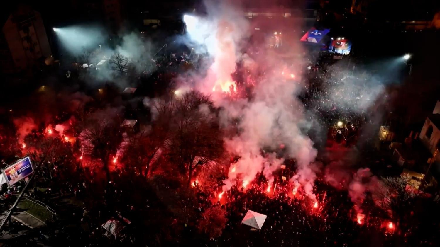 vučić, miting sns u sremskoj mitrovici