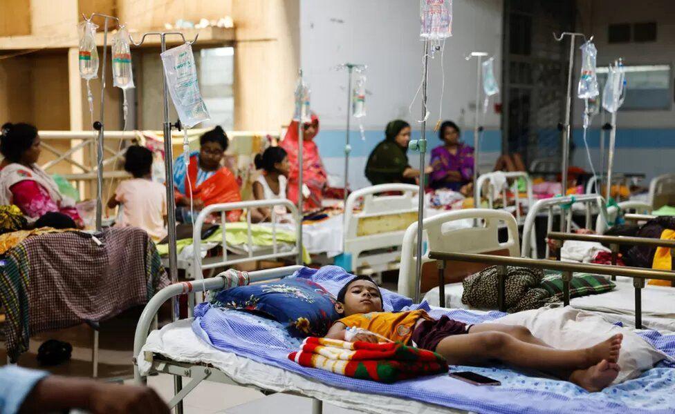 مرضى حمى الضنك في بنغلاديش