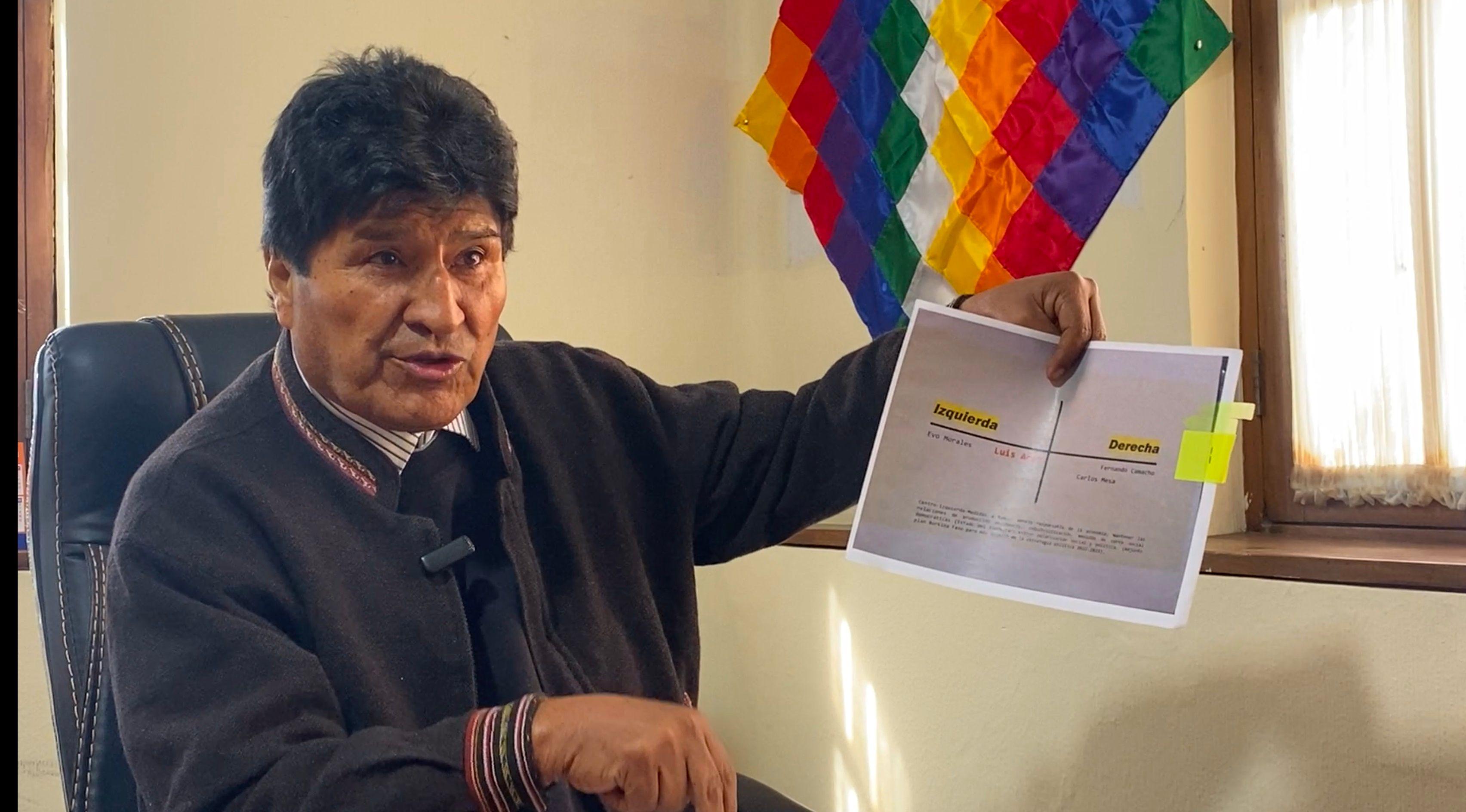 Evo Morales en entrevista con BBC Brasil y BBC Mundo