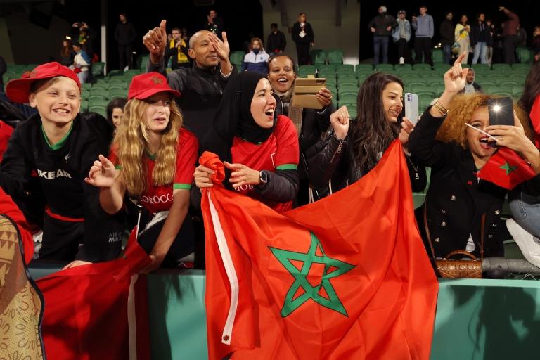 فرحة الجماهير المغربية بالتأهل