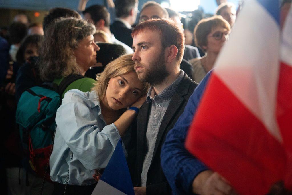 прихильники Ле Пен