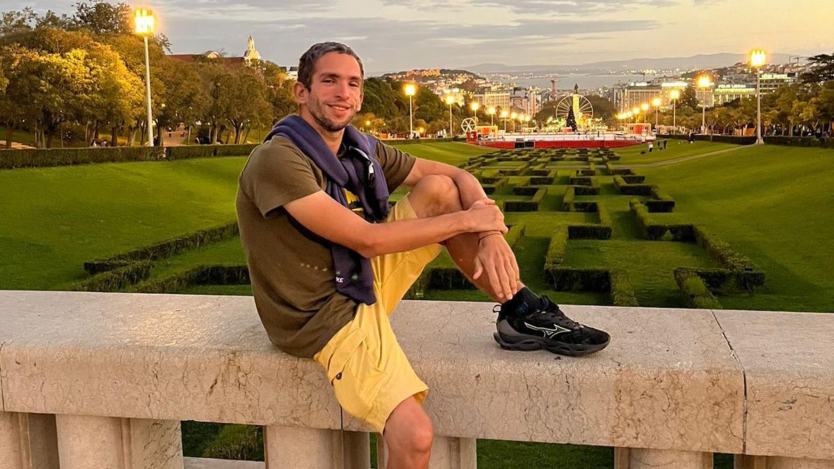 Arthur durante sua temporada em Portugal