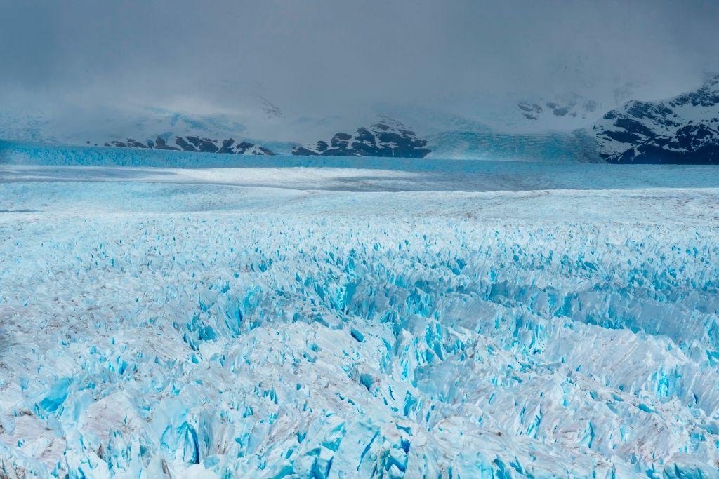 Glaciar Perito Moreno en Argentina.