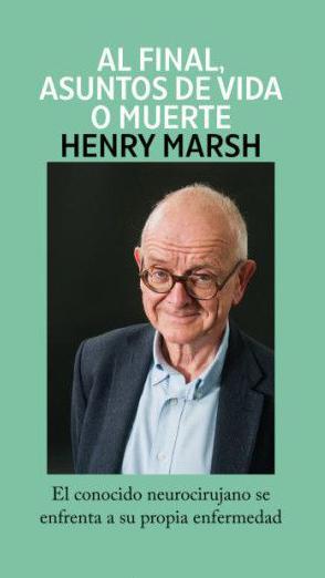 Cubierta del último libro de Henry Marsh