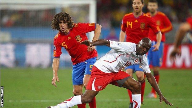 Carlos Puyol 2010 Dünya Kupası İspanya İsviçre