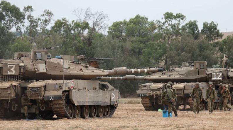 Tanques israelíes