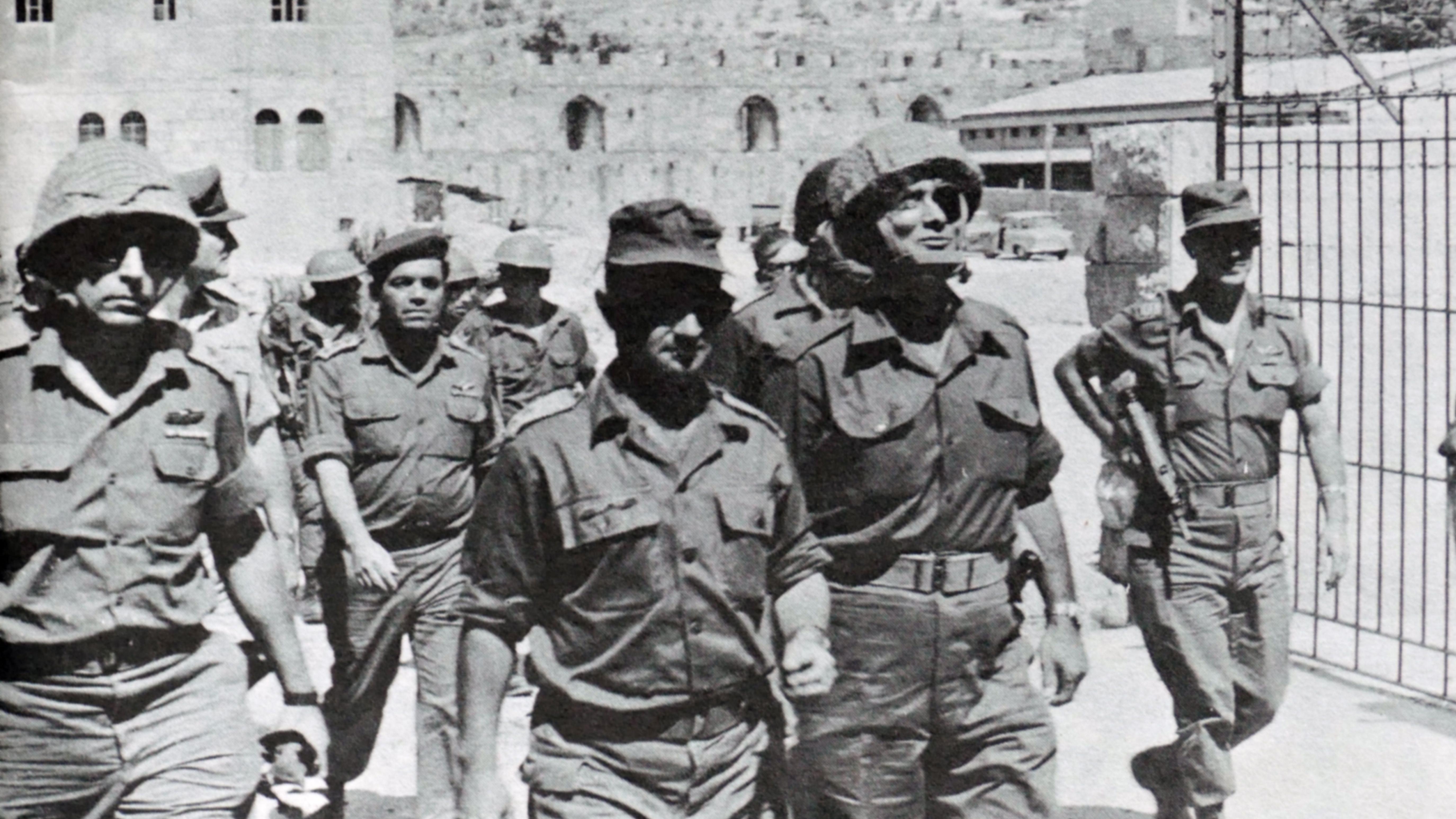 Izraelska vojska u Istočnom Jerusalemu tokom šestodnevnog rata 1967. godine