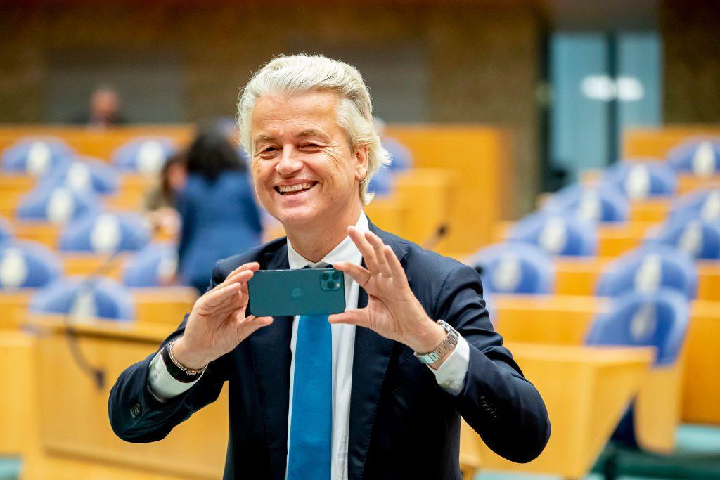 Geert Wilders, politisi sayap kanan Belanda dan pemimpin Partai untuk Kebebasan (PVV).