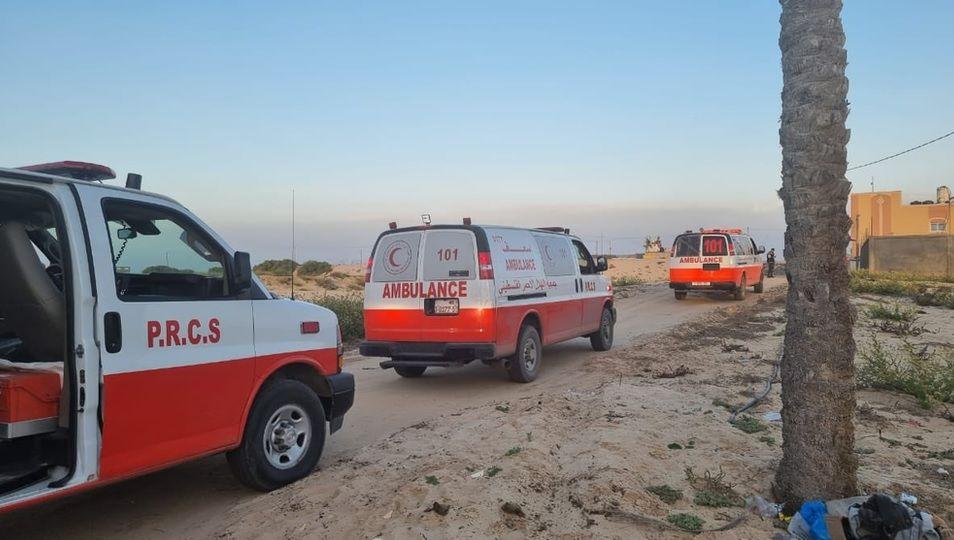 Ambulância do Crescente Vermelho Palestino