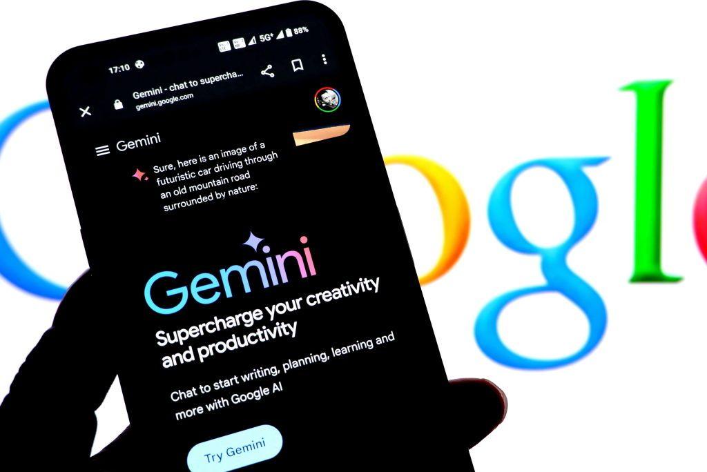 La aplicación de Gemini de Google