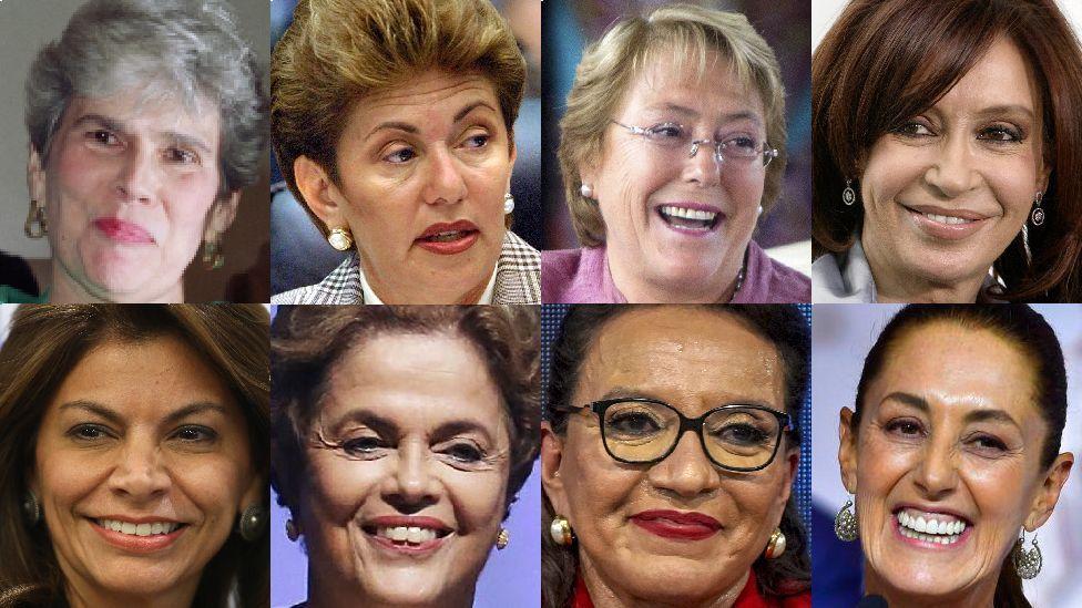 Las 8 presidentas electas en la historia de América Latina