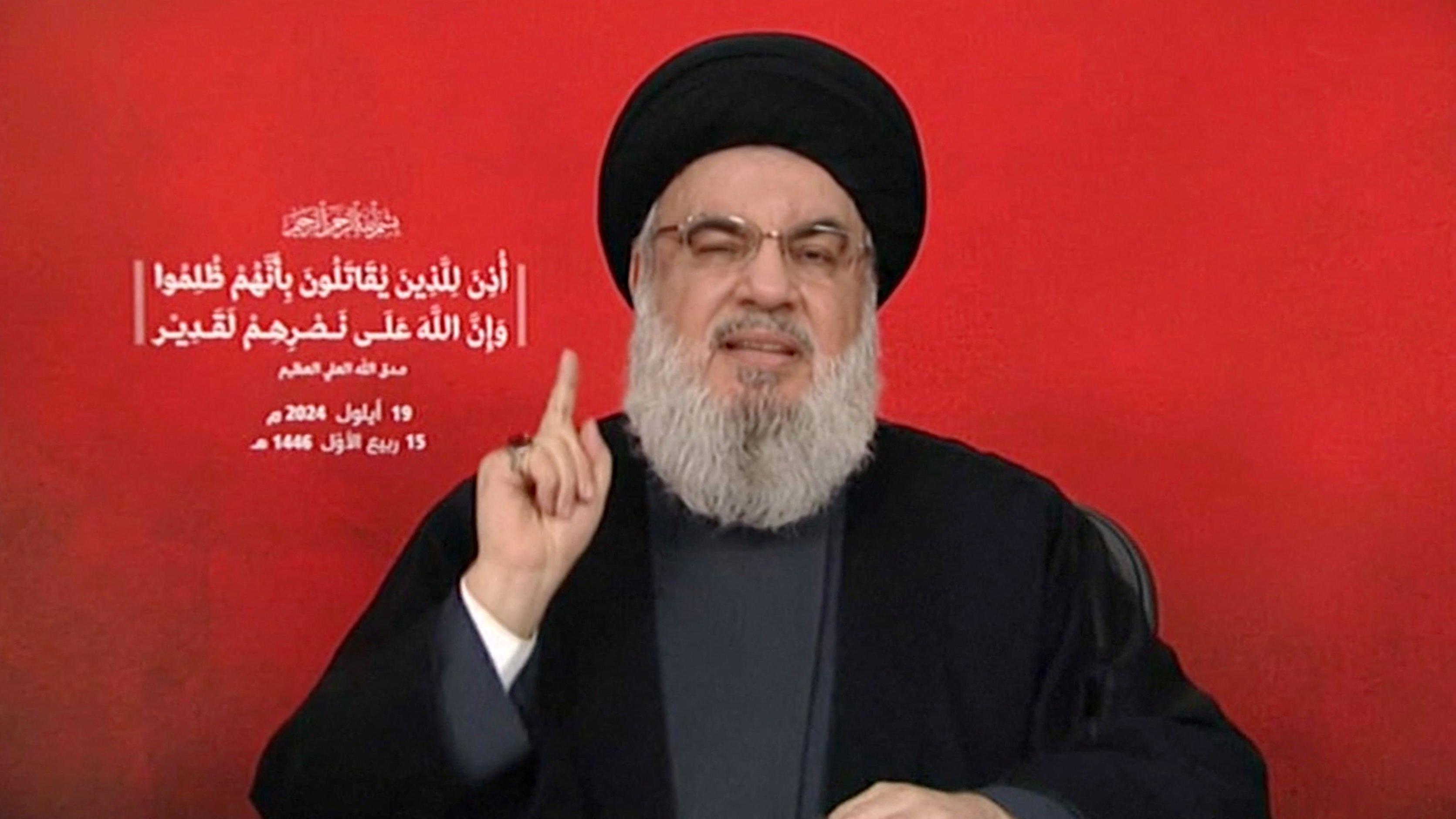 Hassan Nasrallah, líder de Hezbolá