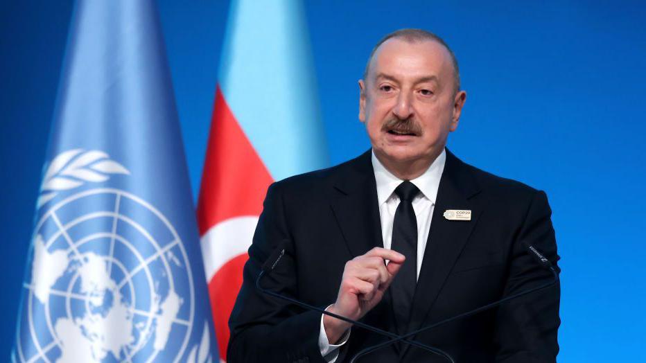 Ilham Aliyev, presidente de Azerbaiyán