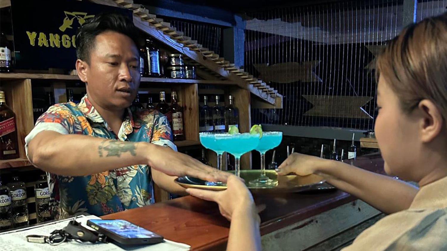 New bar Yangon Vibes serves cocktails in the jungle