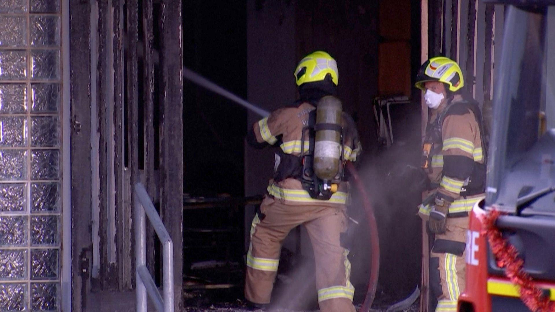 Worshippers flee arson attack at Melbourne synagogue