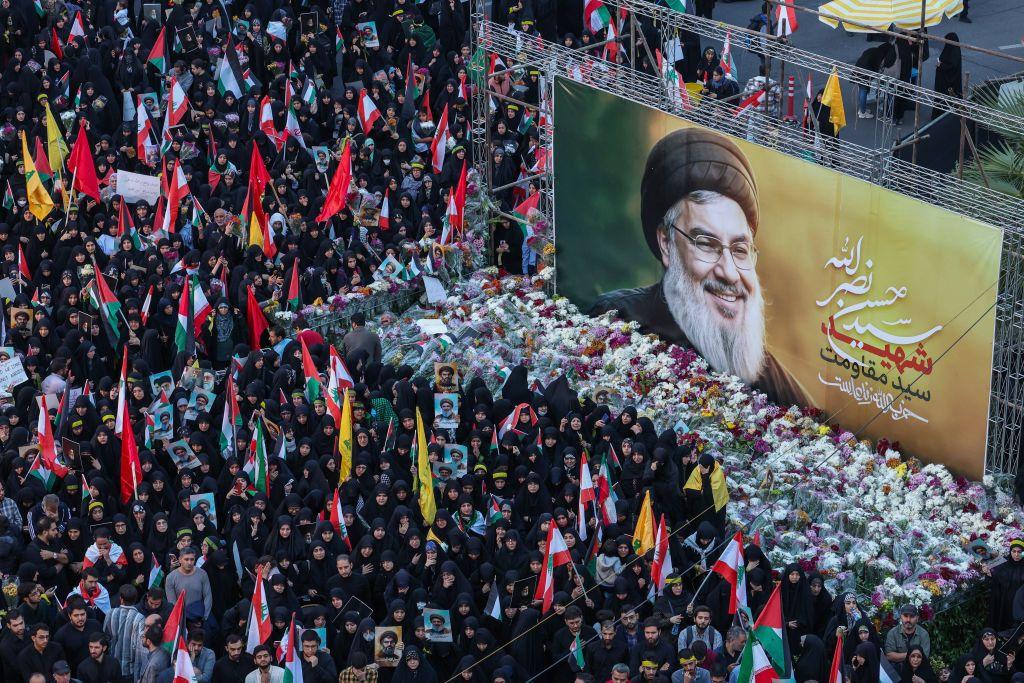 Una multitud despide a Hassan Nasrallah