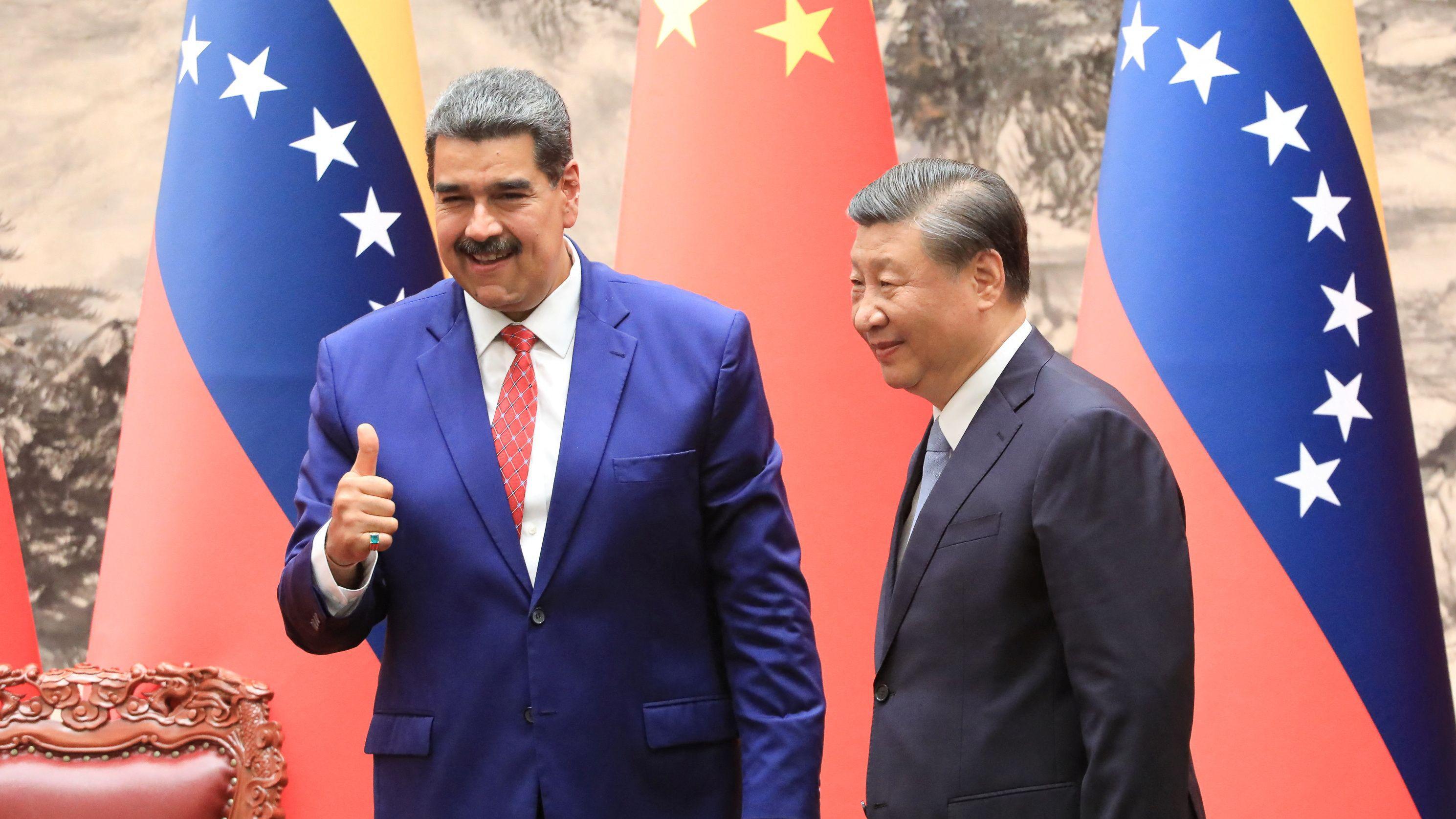 NIcolás Maduro y Xi Jinping