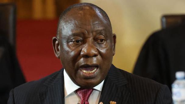 SA president hits out at coalition partner in fierce row