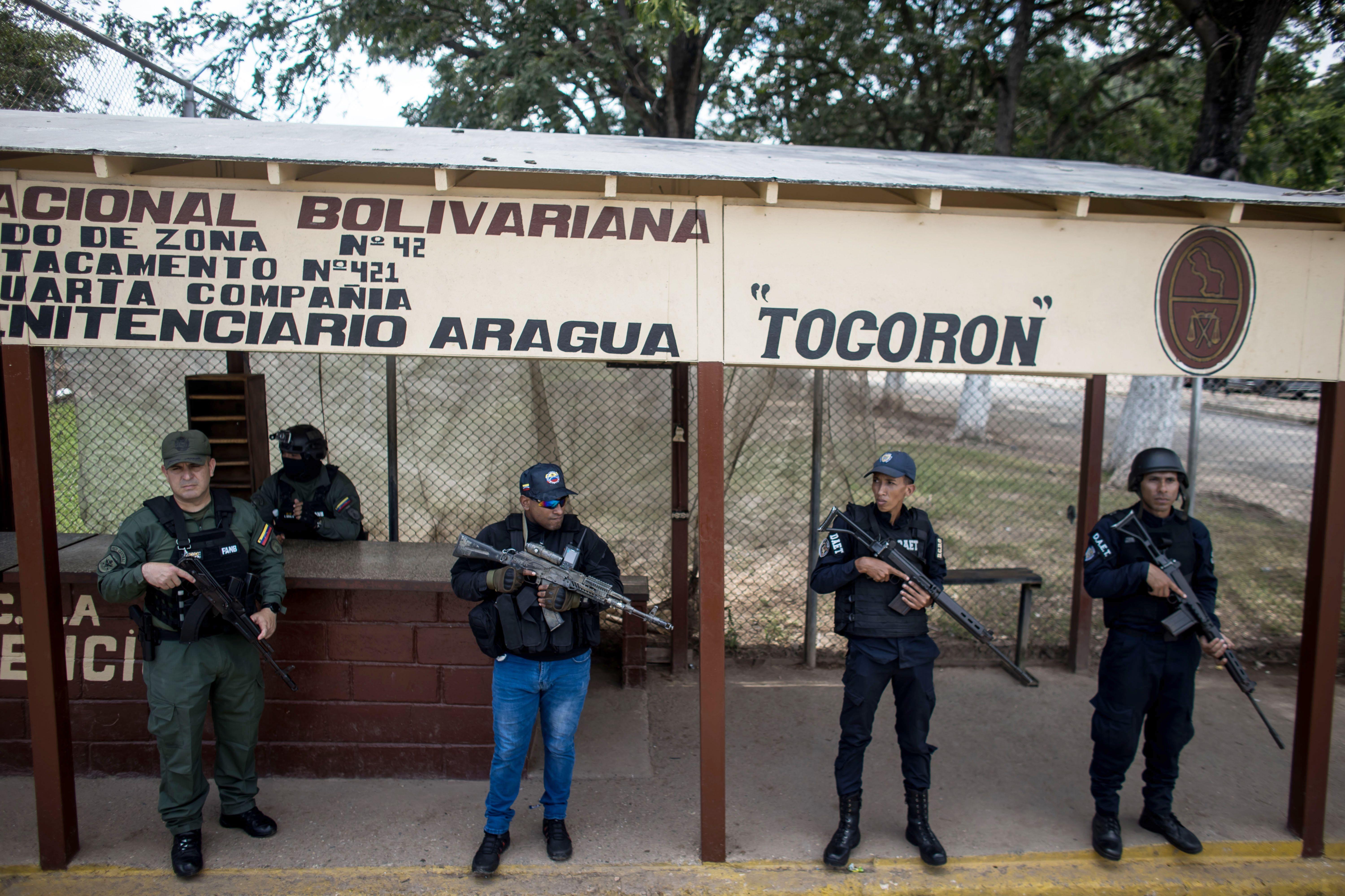 Cárcel de Tocorón en Venezuela