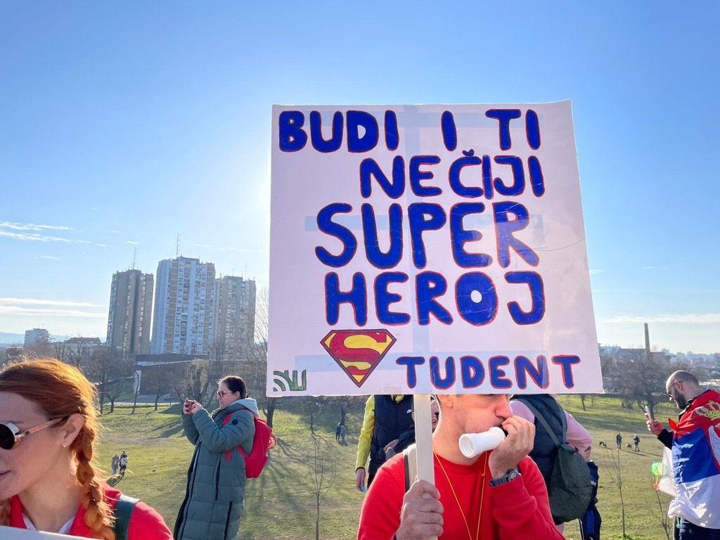 studenti, studentski protest