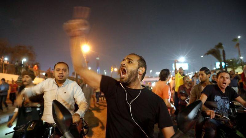 متظاهرون في مصر