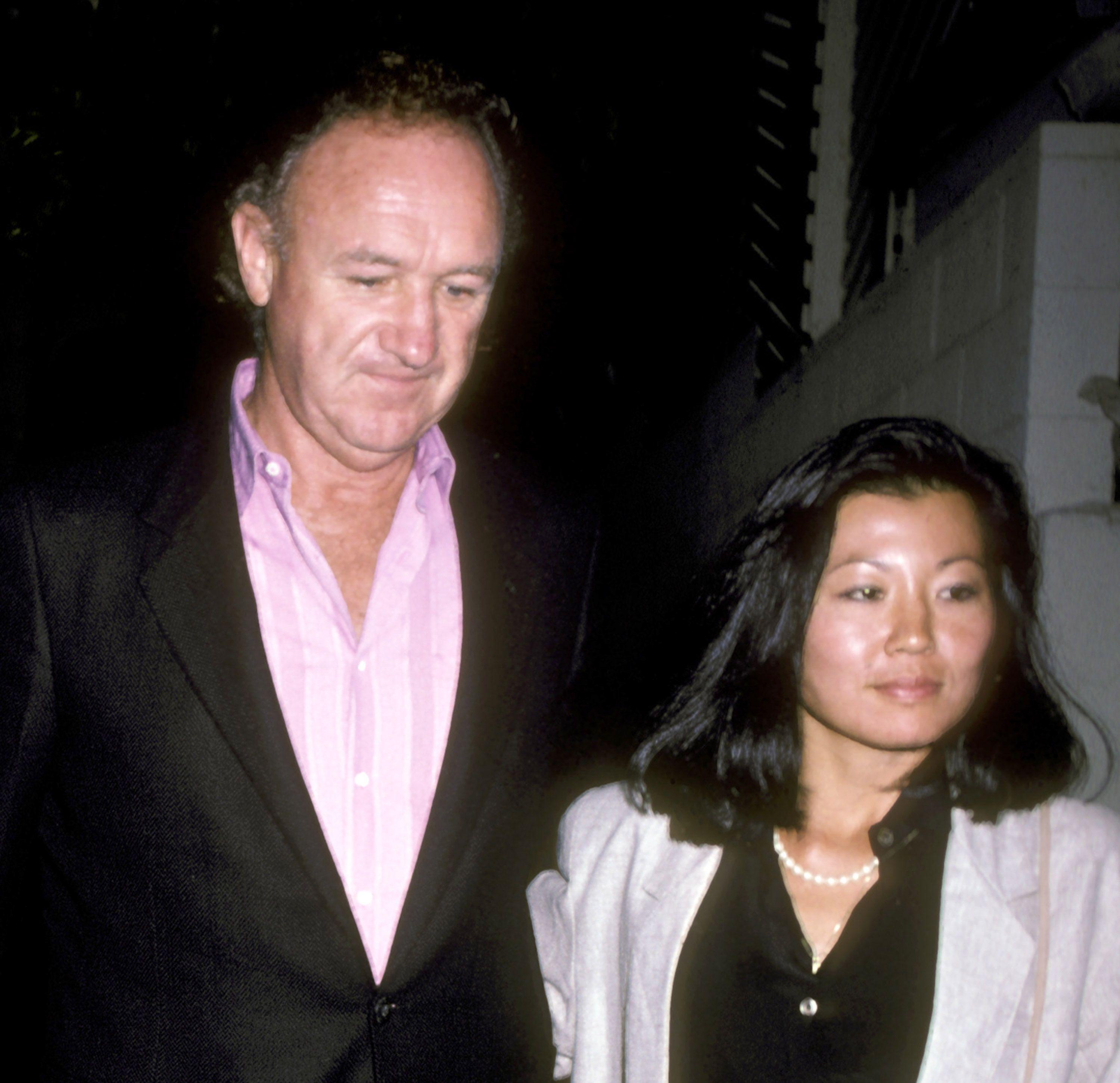 Gene Hackman y su esposa Betsy Arakawa