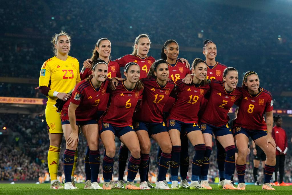 Foto de la selección española femenina de Fútbol