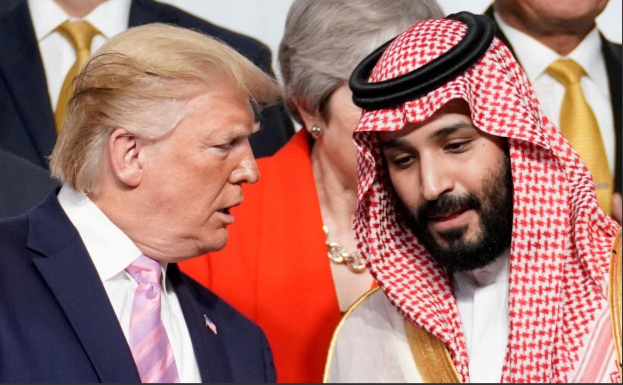 دونالد ترامب ومحمد بن سلمان