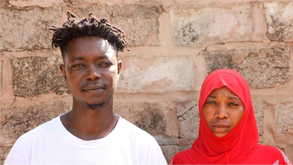 Momodou Dambelleh and his wife sent their daughter to neighbouring Senegal for treatment