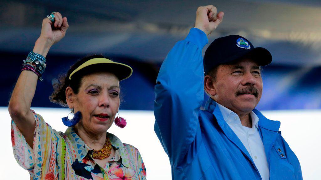 Rosari Murillo y Daniel Ortega