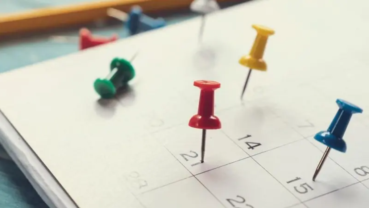 مفكرة لأيام الشهر