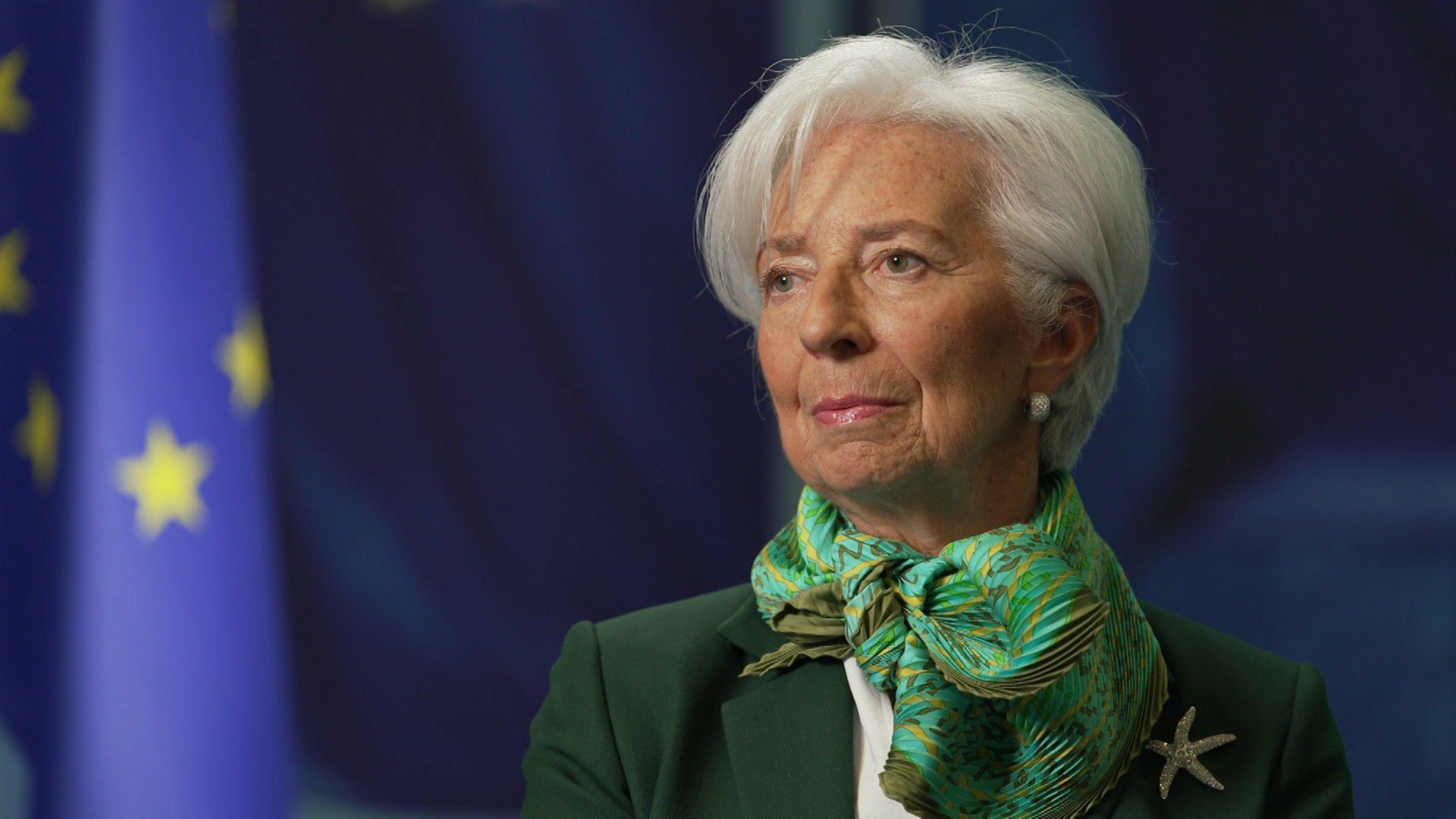 كريستين لاغارد رئيسةُ البنكِ المركزي الأوروبي