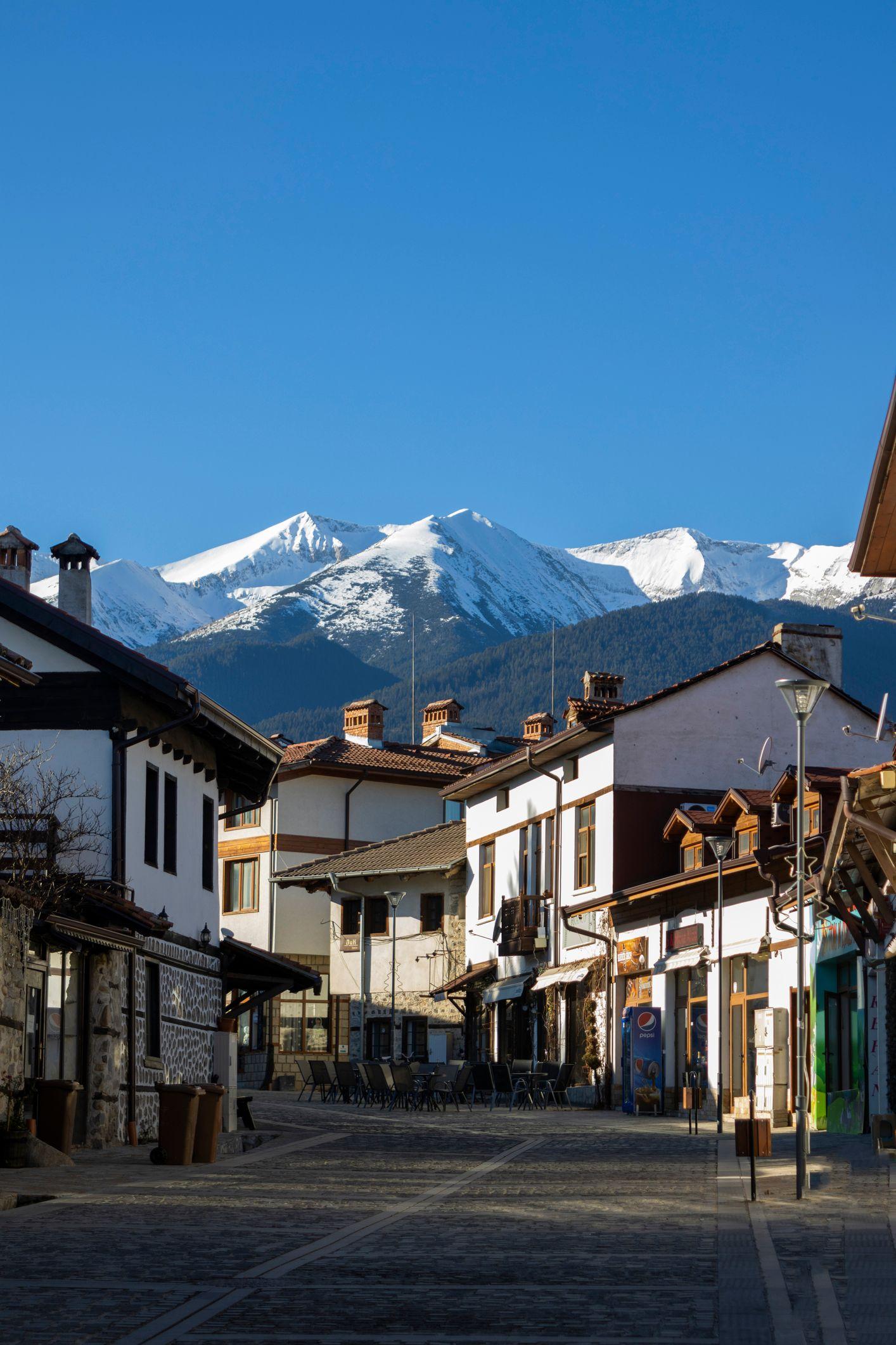 Una vista de Bansko