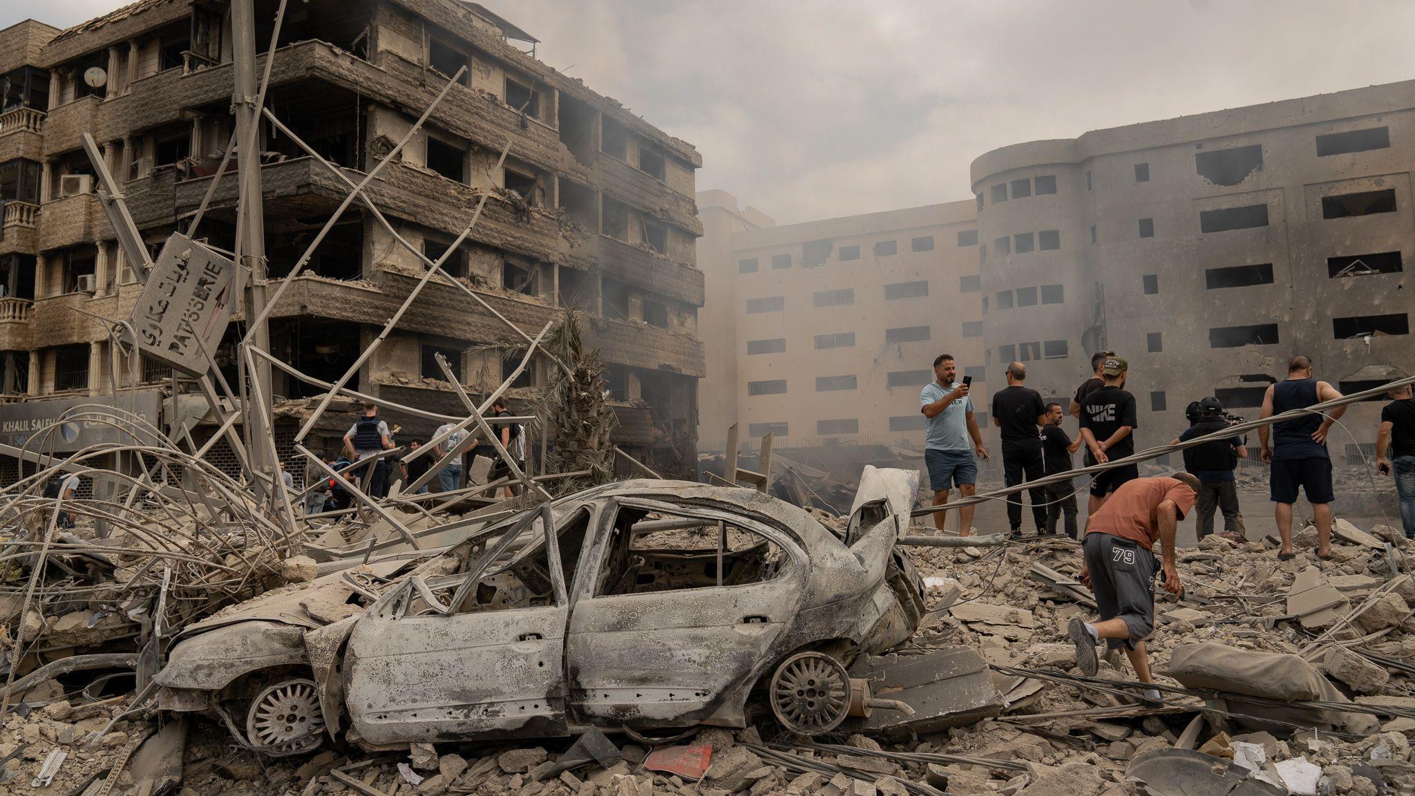 I felt like my heart was going to explode: Beirut reels from heaviest night of strikes