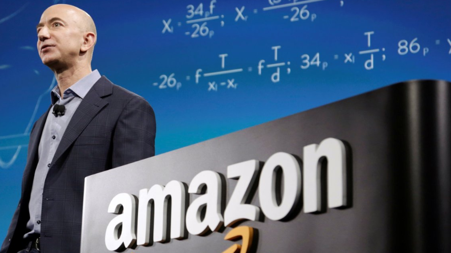 Jeff Bezos, fundador y director ejecutivo de Amazon.