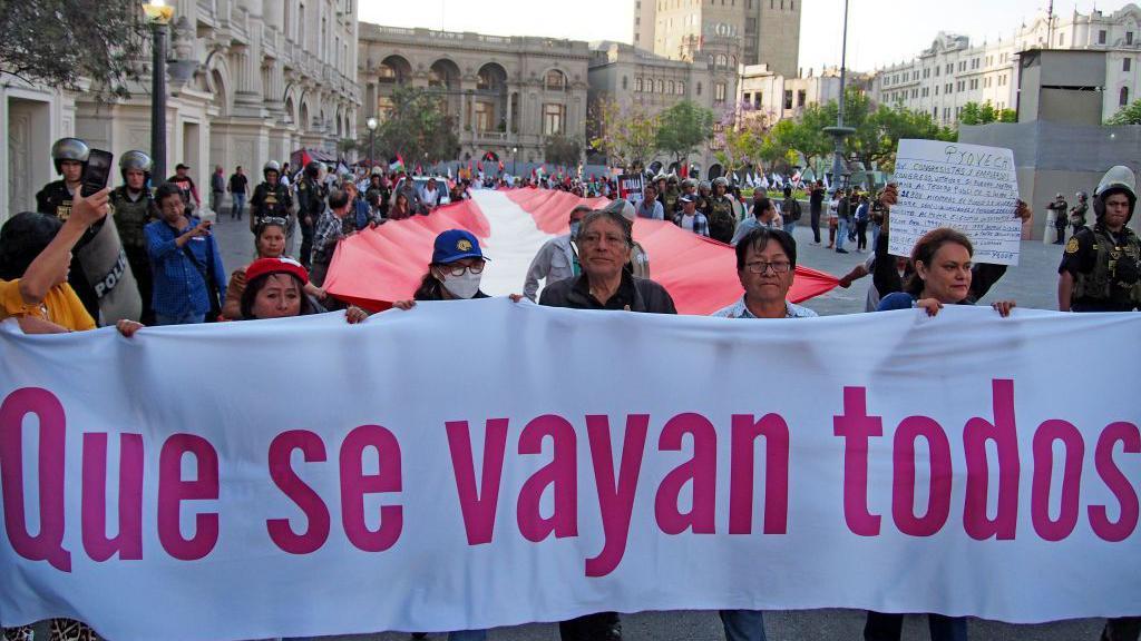 protesta en Lima