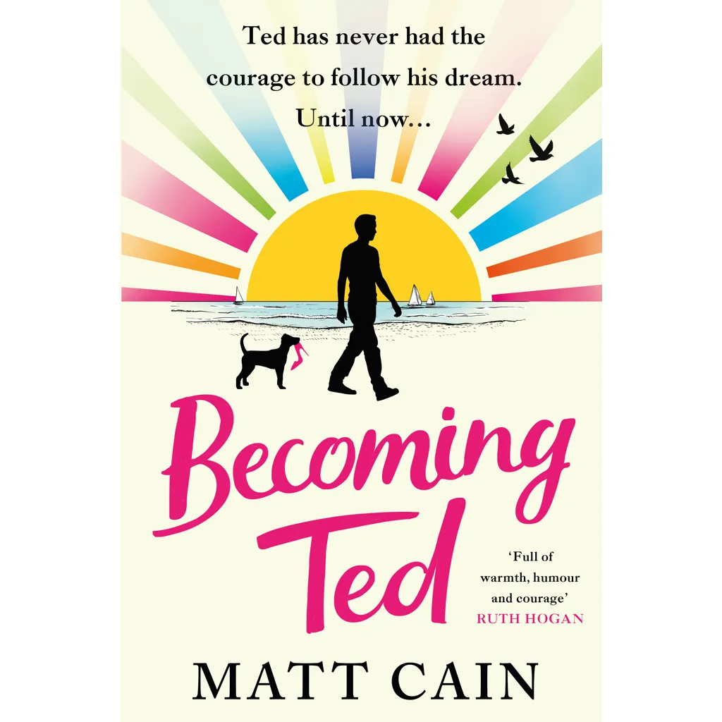 Capa do livro Becoming Ted em inglês