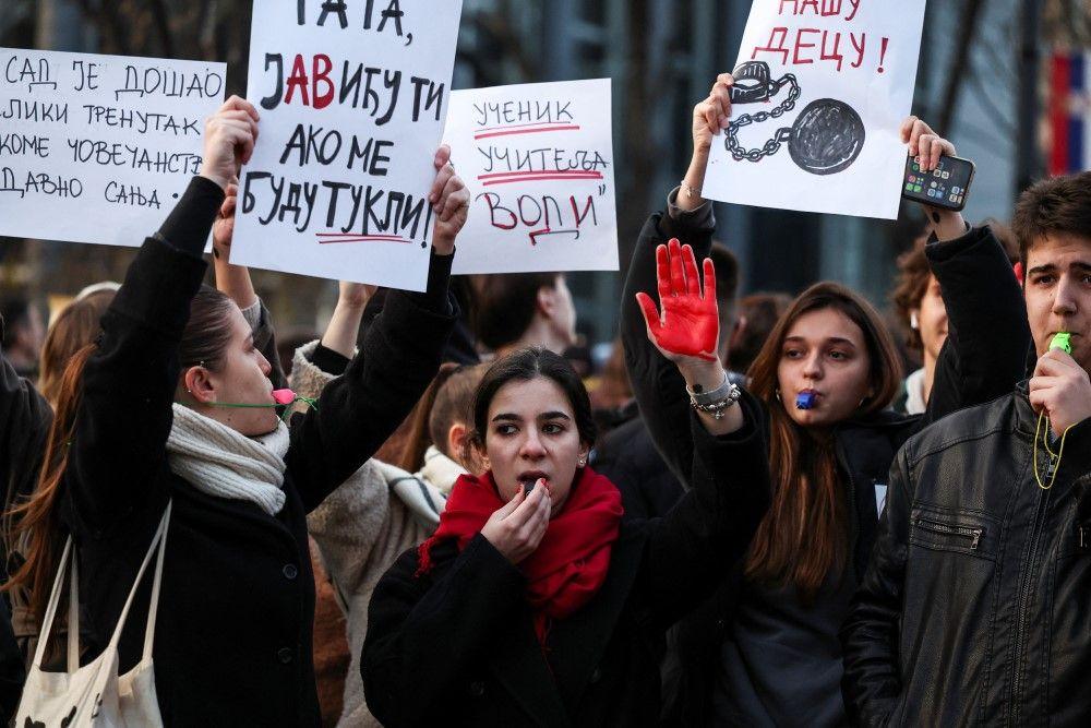 protesti u beogradu