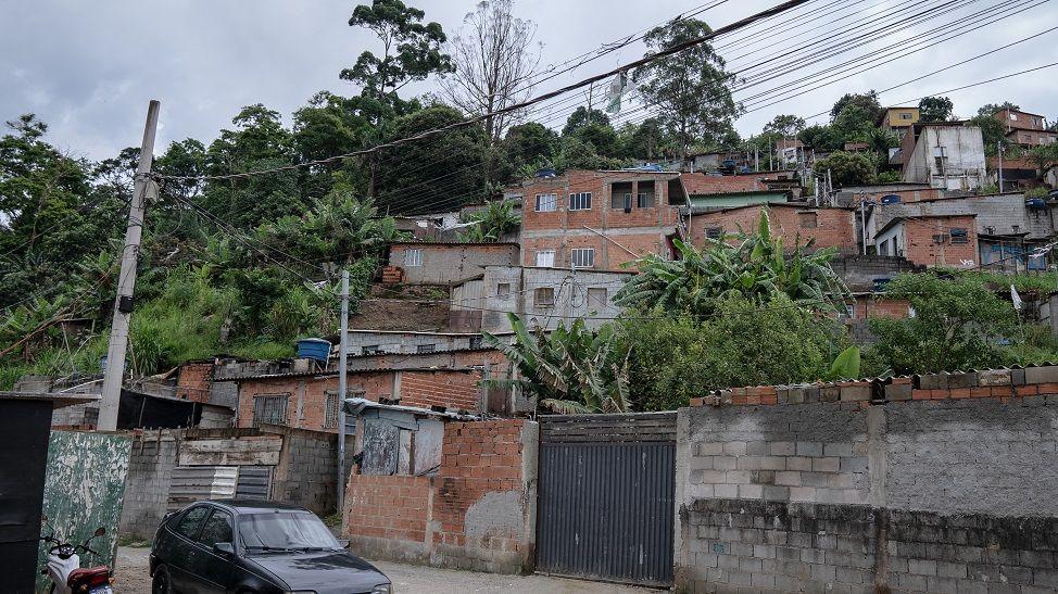 vista do morro de frente