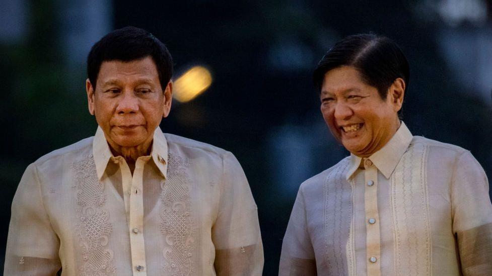 Bongbong Marcos, Ferdinand Marcos, Rodrigo Duterte