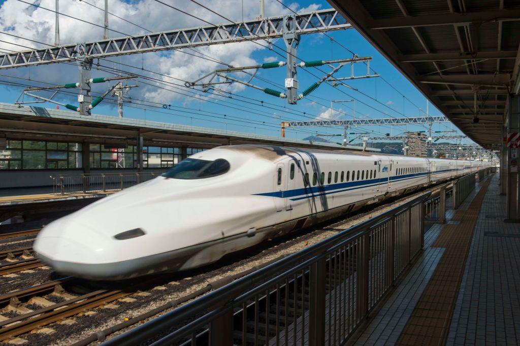 El tren Shinkansen de Japón