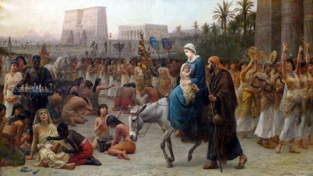 رحلة العائلة المقدسة: المسيح في مصر بين المصادر الدينية القبطية وخيال الرسامين الأجانب